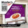 Perforated Vinyl Decals for decorate your store