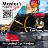 Perforated Car Windows - Custom