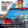 Perforated Car Windows - Custom