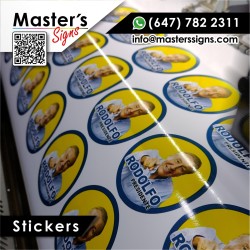 Custom Stickers per foot square
